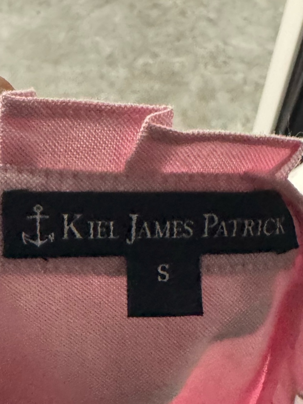 Kiel James Patrick Pink Long-Sleeve Tie-Waist Shirt Dress - Picture 3 of 4